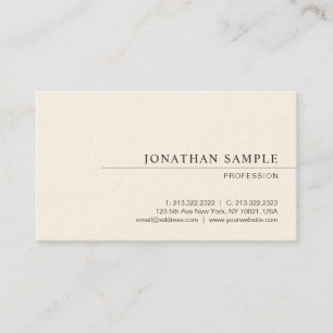 Elegant Modern Clean Template Professional Luxury Business Card