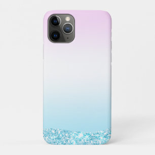 Elegant Modern colourful gradient glitter Rainbow iPhone 11 Pro Case