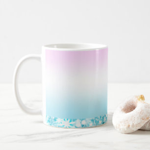 Elegant Modern colourful gradient glitter Rainbow Coffee Mug
