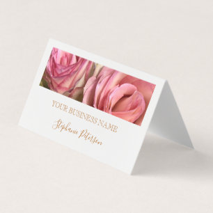 Elegant Modern Copper Custom Photo Template Business Card