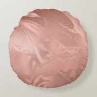 Elegant modern copper rose gold marble look