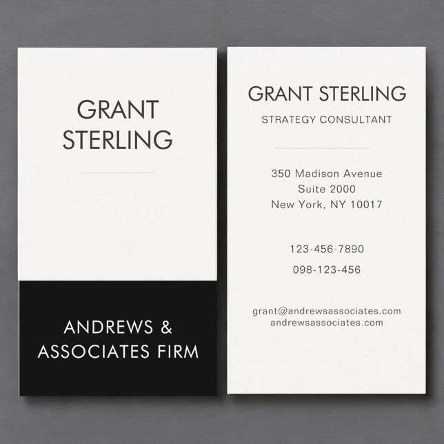Elegant Modern Corporate Business Card (Creator Uploaded)