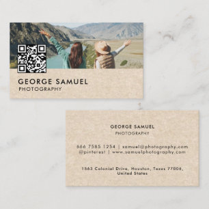 Elegant Modern Custom Logo Minimalist Simple Appointment Card