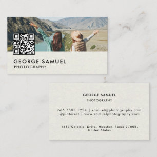 Elegant Modern Custom Logo Minimalist Simple Appointment Card