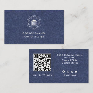Elegant Modern Custom Logo Minimalist Simple Business Card
