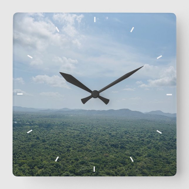 Elegant Modern Custom Wall Clock Add Your Own  (Front)