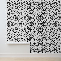 Elegant Modern Damask Classy Chic Black and White
