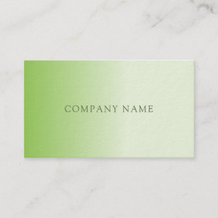 Elegant Modern Design Luxury Professional Plain Business Card