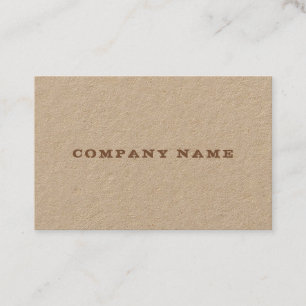 Elegant Modern Distressed Text Company Template Business Card
