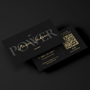 Elegant Modern Electrician Electrical MEP Business Card