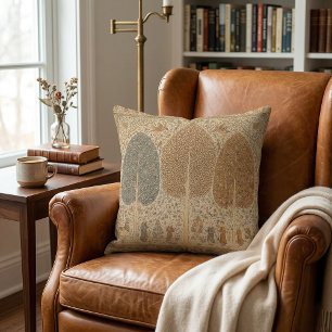 Elegant modern ethnic stylish retro pattern  cushion