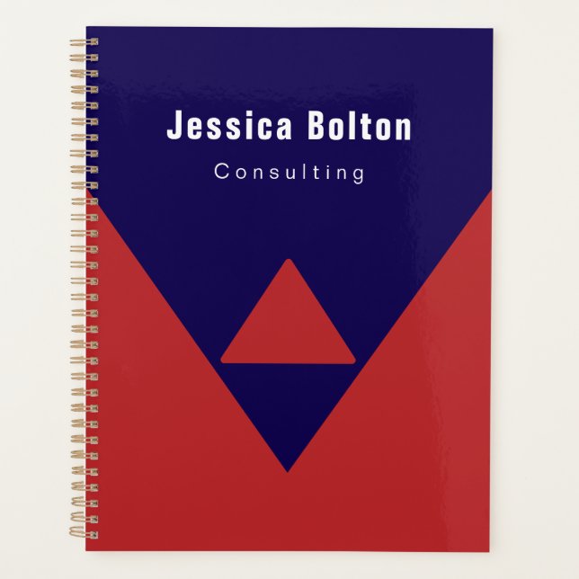 Elegant, Modern Executive  Planner (Front)