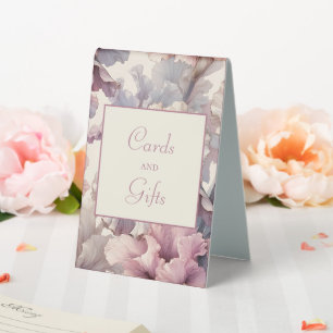 Elegant Modern Floral Blush Cards & Gifts Wedding