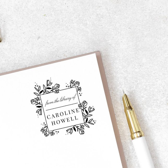 Elegant Modern Flowers From The Library Of Rubber Stamp (Creator Uploaded)