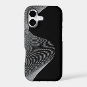 Elegant, modern, futuristic wave abstraction