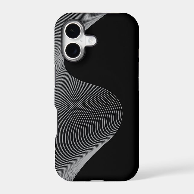 Elegant, modern, futuristic wave abstraction (Back)