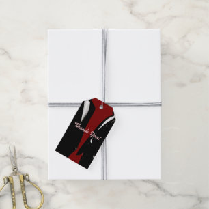 Elegant Modern Gay Men Wedding Gift Tags