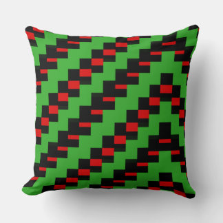 Elegant Modern Geometric Chequered Style Indoor Cushion