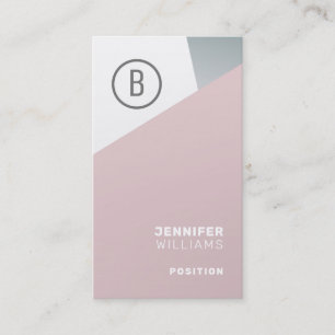 Elegant Modern geometric design Business Card