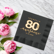 Elegant Modern Girly 80 and Awesome