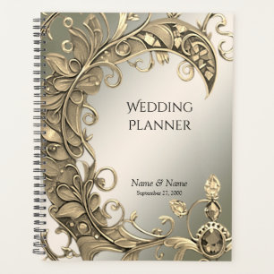 Elegant Modern Gold Decorative Planner