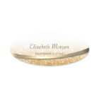 Elegant Modern, Gold Glitter Bokeh