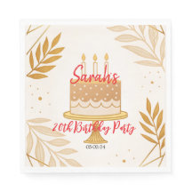 elegant modern gold minimalist birthday party