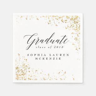 ELEGANT MODERN GRADUATE NAPKIN