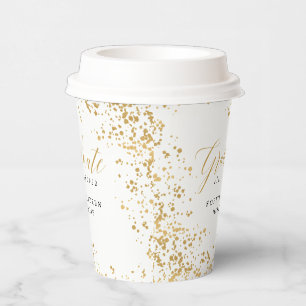 ELEGANT MODERN GRADUATE  PAPER CUPS