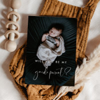 Elegant & modern Guide parent proposal photo card