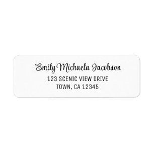 Elegant Modern Handwriting Flourishes Calligraphy