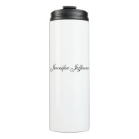 Elegant Modern Handwriting Plain Professional