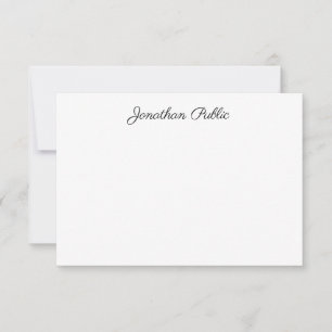 Elegant Modern Handwriting Script Name Template