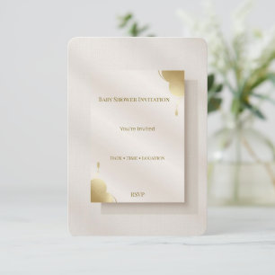 Elegant Modern Invitation Card Minimal Luxury Even