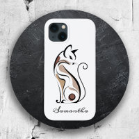 Elegant Modern Kitty, Cat Mum, Cute Personalised