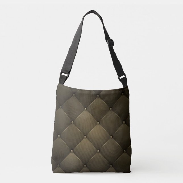 Elegant Modern Leather Crossbody Bag (Front)