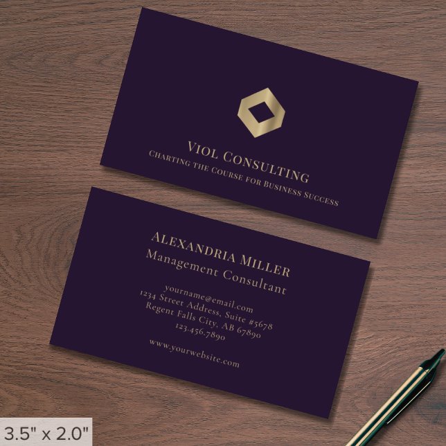 Elegant Modern Luxury Logo Business Card (Creator Uploaded)