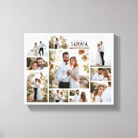 Elegant modern minimal photo collage simple clean