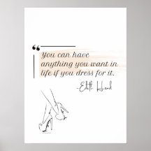 Elegant Modern Minimalist Feminine 