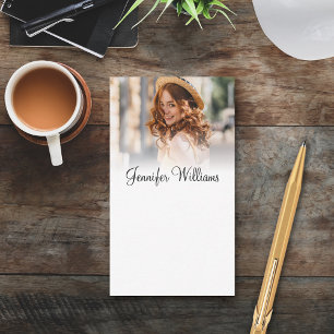 elegant modern minimalist  photo   card