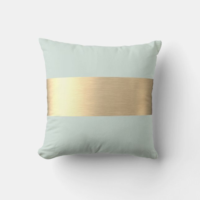 Elegant Modern Minimalist Your Name Cushion (Front)