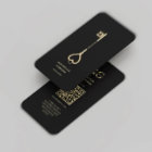 Elegant Modern Monogram Professional Faux Gold 