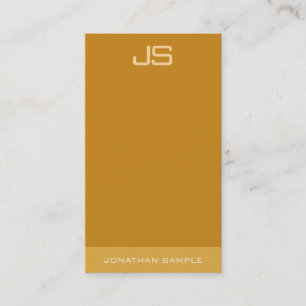 Elegant Modern Monogram Vertical Template Trendy Business Card