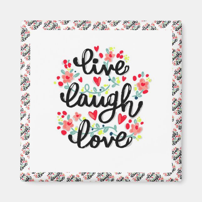 Elegant Modern Motivation Best Popular Message Magnet (Front)
