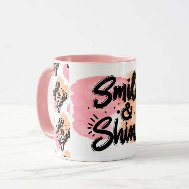 Elegant Modern Motivation Best Popular Message Mug (Front Left)