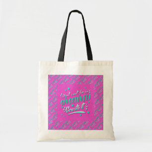 Elegant Modern Motivation Best Popular Message Tote Bag