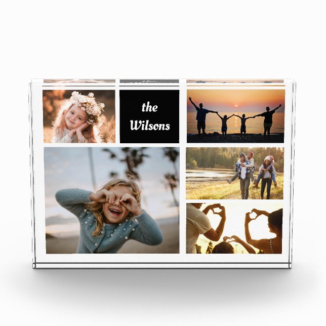elegant modern multi photo Photoblock (Front)