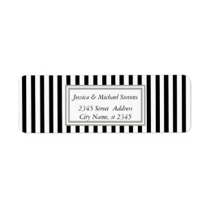 Elegant modern narrow stripes