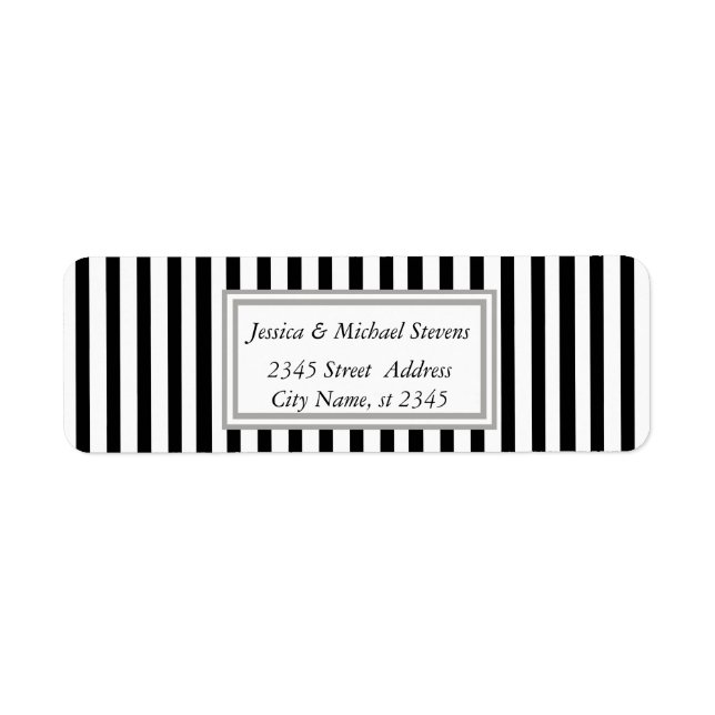Elegant modern narrow stripes (Front)