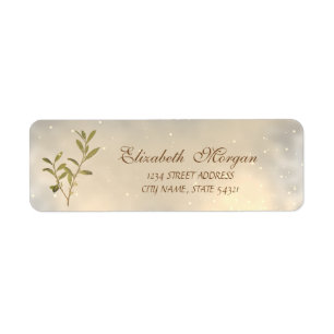 Elegant Modern Olive Branch Address